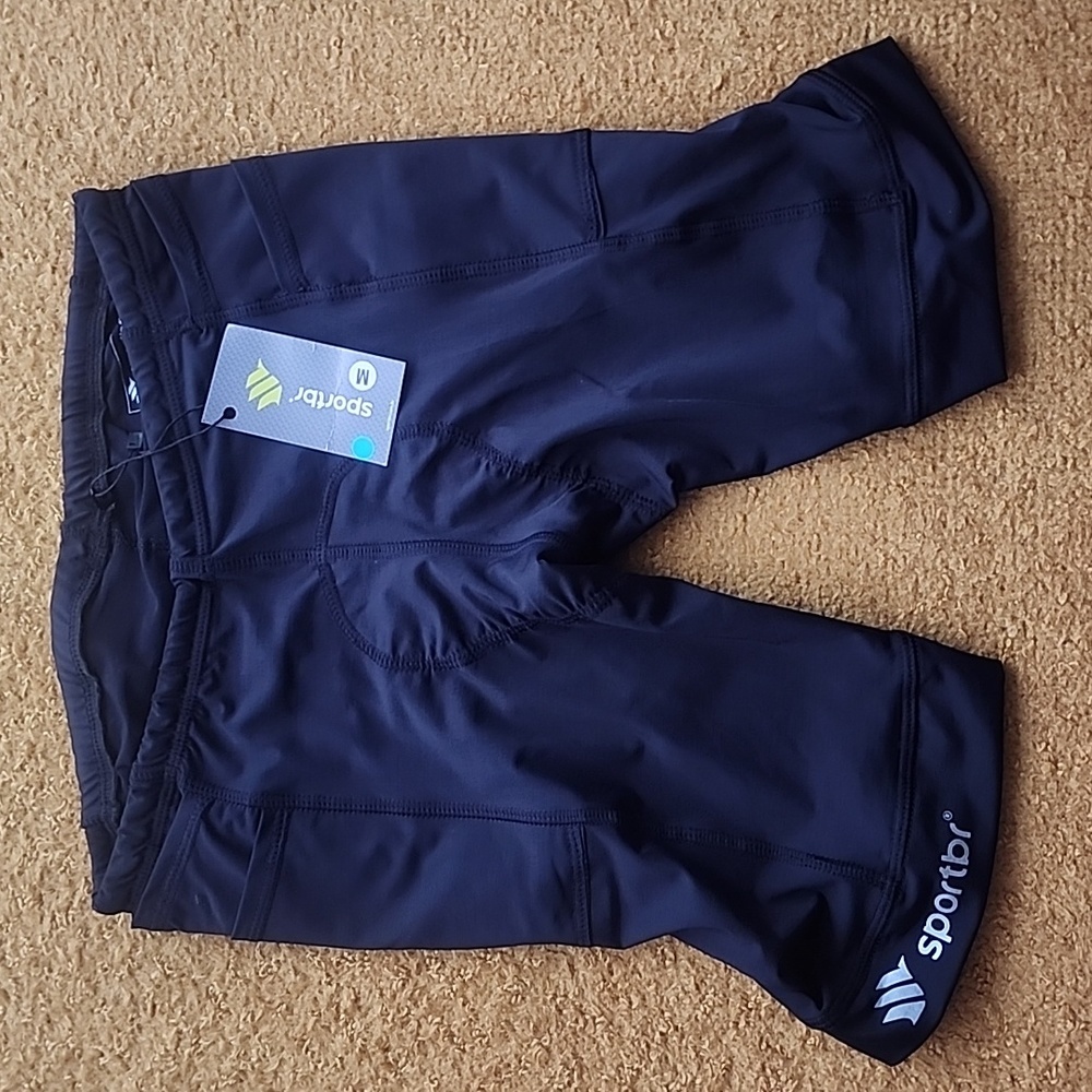 SPORTBR Women's Compression Shorts Size Medium - Cycling Cycle Bike Run